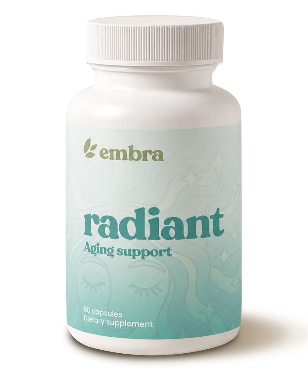 radiant supplement bottle